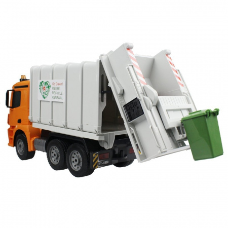 Радиоуправляемый мусоровоз Double E Mercedes-Benz Antos 1:20 2.4G - E560-003