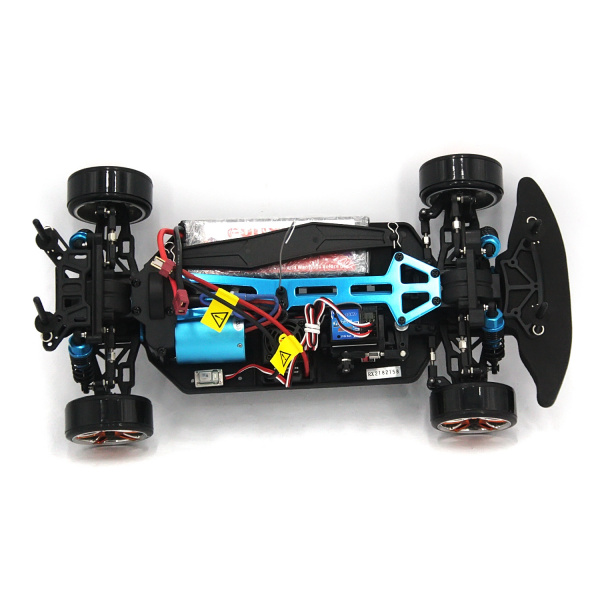 Радиоуправляемый автомобиль для дрифта HSP Flying Fish 1 - 1:10 4WD - 94123PRO-12382 - 2.4G