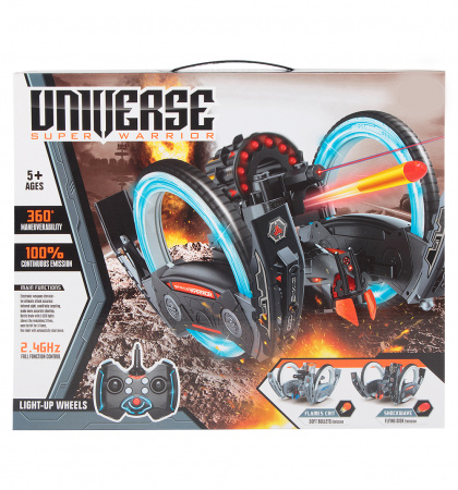 Радиоуправляемая боевая машина Keye Toys Space Warrior (лазер, диски) 2.4G - KT801