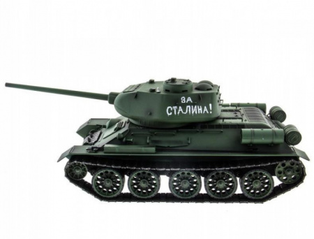 Радиоуправляемый танк Heng Long Russia T34-85 UpgA V7.0 масштаб 1:16 2.4G - 3909-1-UpgA-V7