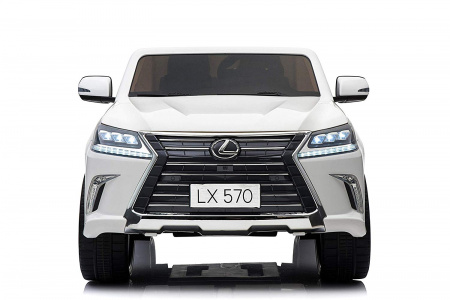 Детский электромобиль Lexus LX570 4WD MP3 - DK-LX570-WHITE