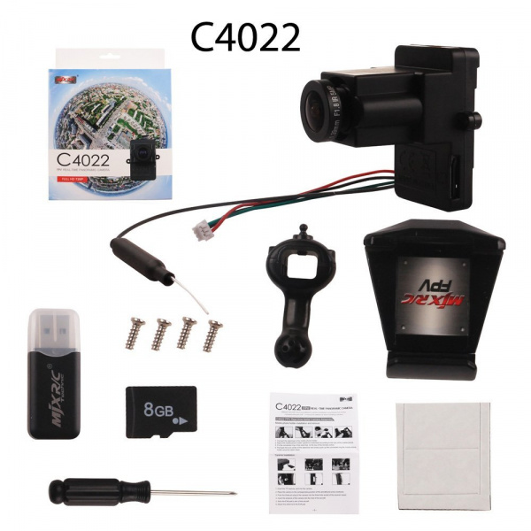 панорамная камера hd для mjx b3 c4022 - fpv через wifi - mjx-c4022 