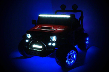 Электромобиль Jeep Wrangler Red 2WD - SX1718-S