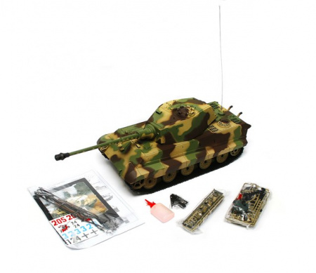 Радиоуправляемый танк Heng Long King Tiger UpgA V7.0 масштаб 1:16 2.4G - 3888A-1-UpgA-V7