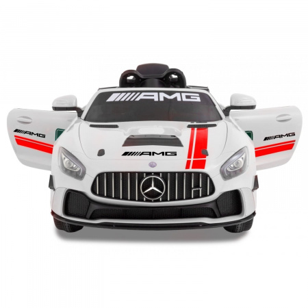 Детский электромобиль Hollicy Mercedes GT4 AMG White 12V - SX1918S-WHITE