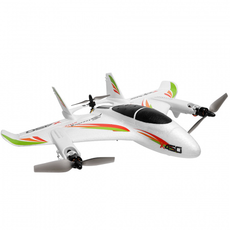 Радиоуправляемый самолет X450 VTOL 3D6G (вертикальный взлёт) 6CH EPO RTF 2.4G - XK-X450