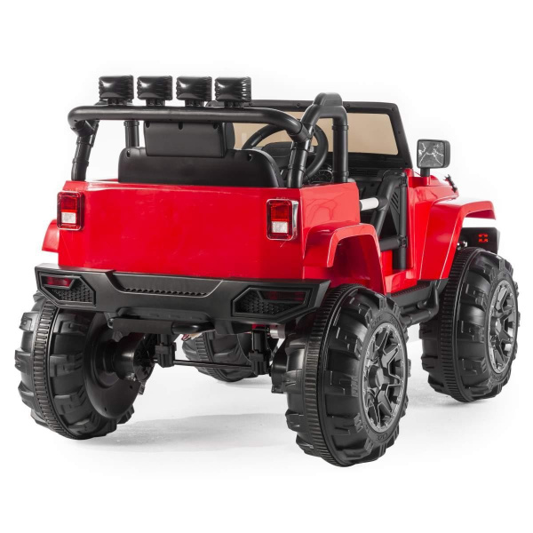 Детский электромобиль Red Jeep 2WD 12V 2.4G - BDM0905