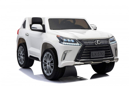Детский электромобиль Lexus LX570 4WD MP3 - DK-LX570-WHITE