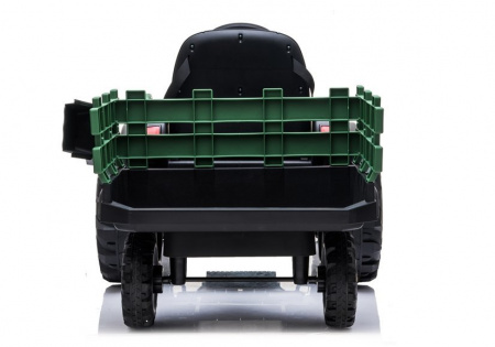 Детский электромобиль Bettyma трактор с прицепом 2WD 12V - BDM0925-GREEN