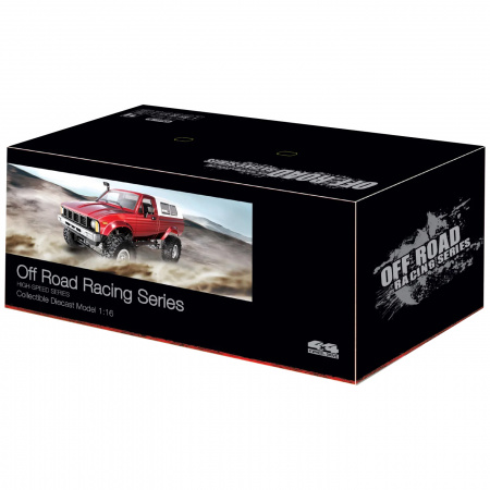 Радиоуправляемая машина WPL пикап Hilux (синий) 4WD 2.4G 1:16 RTR - WPLC-24R-BLUE
