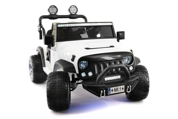 Электромобиль Jeep Wrangler White 4WD - SX1718-A