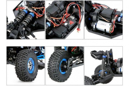 Радиоуправляемый краулер WLToys Polestar 4WD 1:12 2.4G - WLT-12428-B
