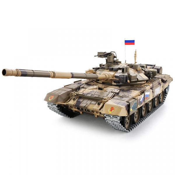 Радиоуправляемый танк Heng Long T90 Pro Russia 1:16 (ИК+Пневмо) 2.4G - 3938-1PRO-MS V6.0