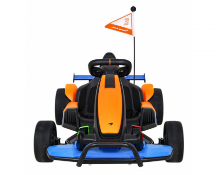 Детский электромобиль дрифт картинг Mclaren (лицензия, 12 км/ч, 24V) - BDM0930