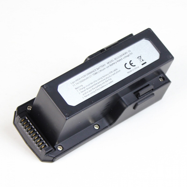 аккумулятор li-po 11.1v 2500mah /27.75wh для квадрокоптера sjrc f11 pro 4k - sj-f11-01 