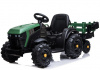 Детский электромобиль Bettyma трактор с прицепом 2WD 12V - BDM0925-GREEN