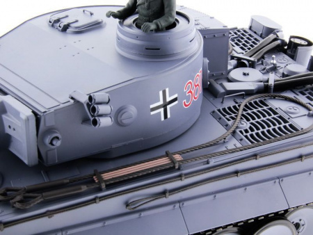 Радиоуправляемый танк Heng Long German Tiger UpgA V7.0 масштаб 1:16 2.4G - 3818-1-UpgA-V7
