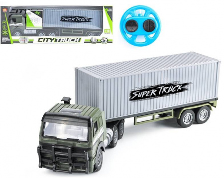 Радиоуправляемый контейнеровоз CityTruck 1:18 - 551-B1