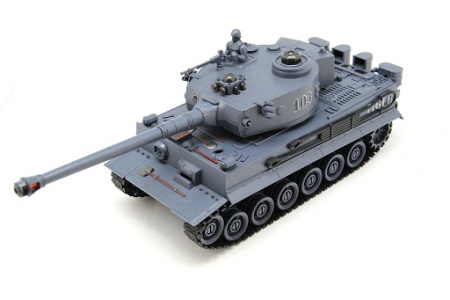 Радиоуправляемый танковый бой Русский Т34 и Немецкий TIGER 2.4G - ZEG-99824