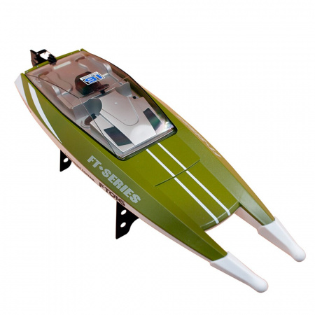 Радиоуправляемый катер Feilun FT016 Racing Boat Green RTR 2.4G - FT016