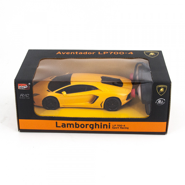 Радиоуправляемая машина MZ Lamborghini Aventodor Yellow 1:24 - 27021-Y