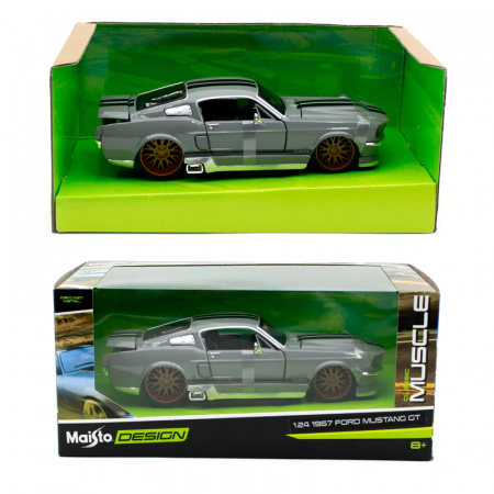 Металлическая модель 1967 Ford Mustang GT 1:24 - 31021