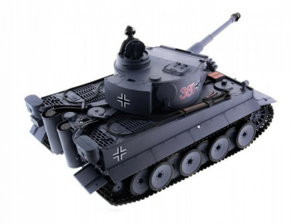 Радиоуправляемый танк Heng Long German Tiger 1:16 (ИК+Пневмо) 2.4G - 3818-1 V6.0
