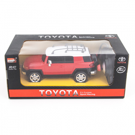 Радиоуправляемая машина Toyota FJ Cruiser Red 1:24 - 27055