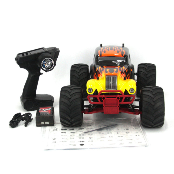 Радиоуправляемый внедорожник HSP Hot Rod TOP 4WD 1:10 2.4G - 94111TOP-STS046