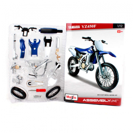 Металлическая модель Maisto YAMAHA YZ450F 1:12 - 39195