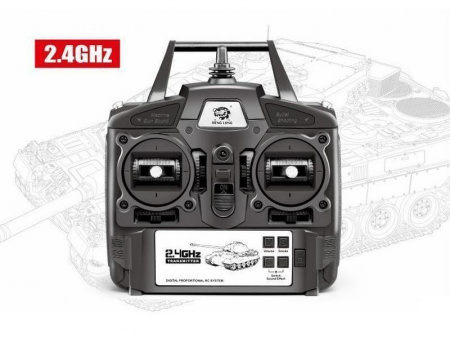 Радиоуправляемый танк Heng Long German Tiger UpgA V7.0 масштаб 1:16 2.4G - 3818-1-UpgA-V7