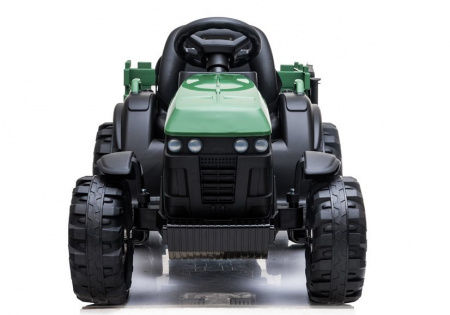 Детский электромобиль Bettyma трактор с прицепом 2WD 12V - BDM0925-GREEN