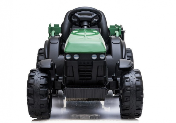 Детский электромобиль Bettyma трактор с прицепом 2WD 12V - BDM0925-GREEN