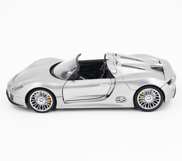 Радиоуправляемая машина Porsche 918 Spider Silver 1:14 - 2246J-S