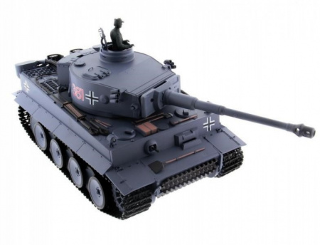 Радиоуправляемый танк Heng Long German Tiger 1:16 (ИК+Пневмо) 2.4G - 3818-1 V6.0