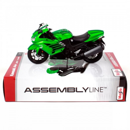 Металлическая модель Maisto Kawasaki Ninja ZX-14R 1:12 - 39197