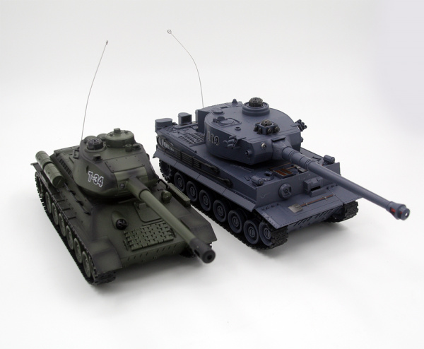 Радиоуправляемый танковый бой T34 и Tiger 1:28 - 99824