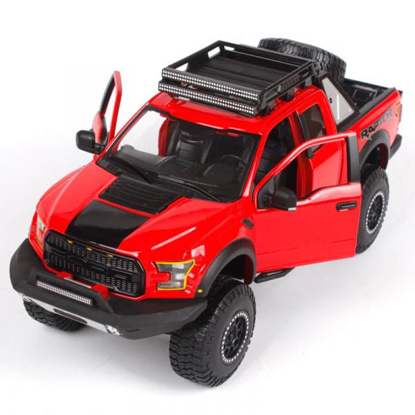 Металлическая модель Maisto Ford F-150 Partor Pickup Red 2017 1:24 - 32520