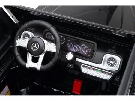 Детский электромобиль Mercedes G63 AMG 4WD 24V - S307-BLACK-PAINT