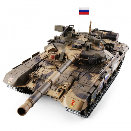 Радиоуправляемый танк Heng Long T90 Pro Russia 1:16 (ИК+Пневмо) 2.4G - 3938-1PRO-MS V6.0