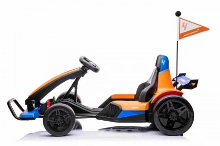 Детский электромобиль дрифт картинг Mclaren (лицензия, 12 км/ч, 24V) - BDM0930