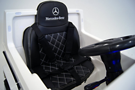 Детский электромобиль Mercedes-Benz G65 White 12V 2.4G - LS-528-W