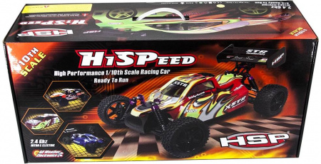 Радиоуправляемая багги HSP BackWash с ДВС Nitro 4WD 1:10 2.4G - 94166-STS01