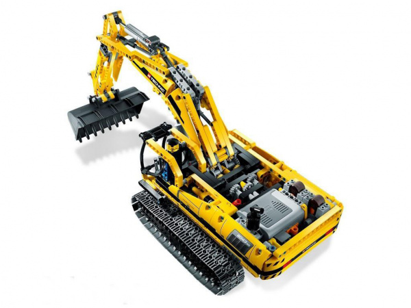 Конструктор Lepin Technics 20007 моторизированный экскаватор - Technic 8043