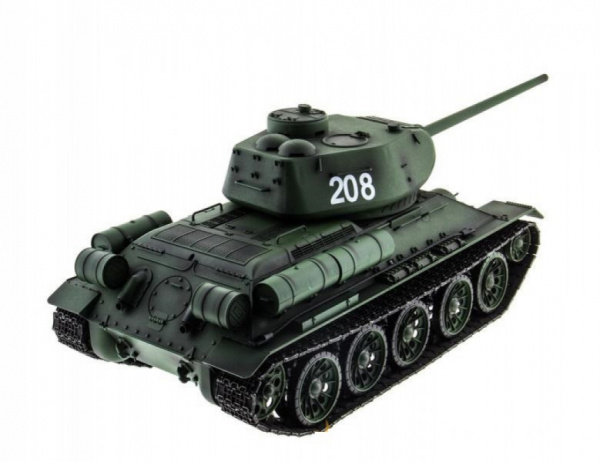 Радиоуправляемый танк Heng Long Russia T34-85 UpgA V7.0 масштаб 1:16 2.4G - 3909-1-UpgA-V7