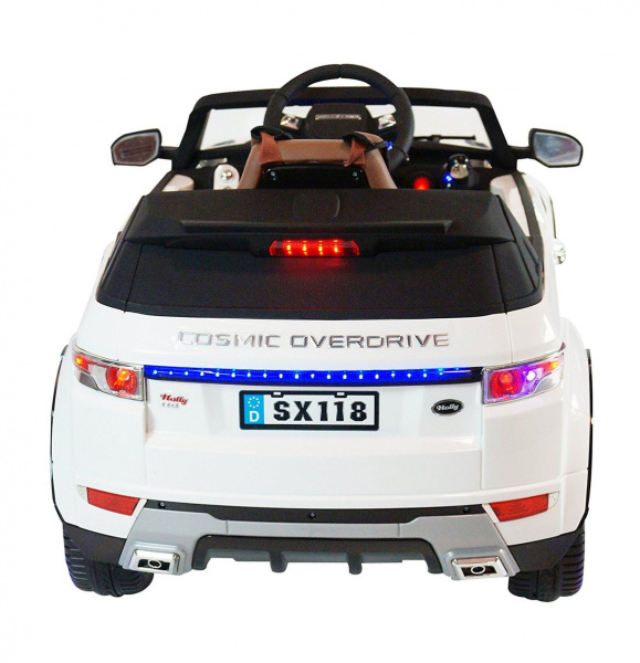 Детский электромобиль Range Rover Luxury White 12V 2.4G - SX118-S