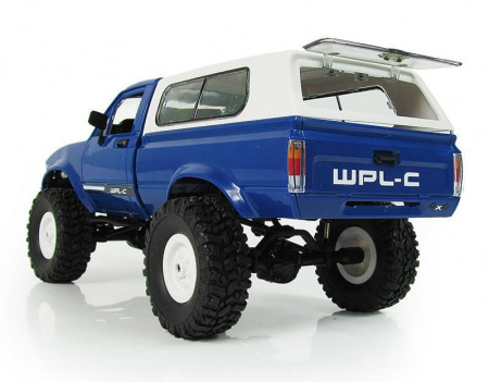 Радиоуправляемая машина WPL пикап Hilux (синий) 4WD 2.4G 1:16 RTR - WPLC-24R-BLUE